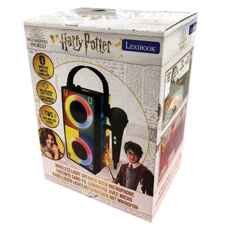 HARRY POTTER - Altoparlante bluetooth portatile - luci e microfono
