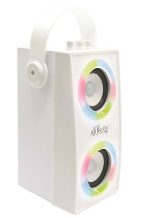 Altoparlante Bluetooth portatile alla moda con microfono ed effetti di luce iParty LEXIBOOK