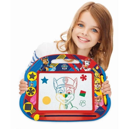 PAT 'PATROUILLE Formato A5 ardesia magica con accessori magnetici per disegnare a colori - LEXIBOOK