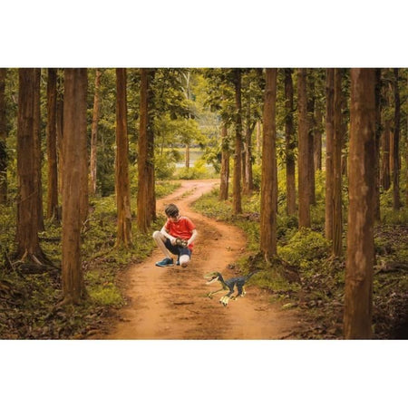 LEXIBOOK - RC Velociraptor - Dinosauro di simulazione telecomando - Inglese