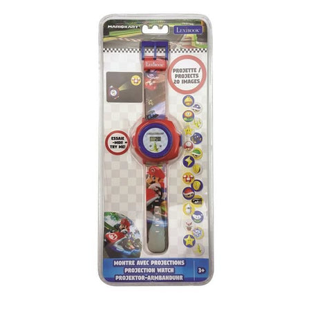 MARIO KART Orologio digitale con proiezione di 20 immagini - LEXIBOOK