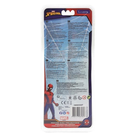 SPIDER-MAN Orologio digitale con proiezione di 20 immagini - LEXIBOOK