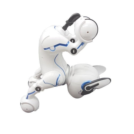 Power Puppy - Il mio cane robot intelligente programmabile e tattile con telecomando - LEXIBOOK