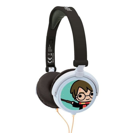 HARRY POTTER - Cuffie stereo cablate - Pieghevole per bambini con limitazione del volume di ascolto