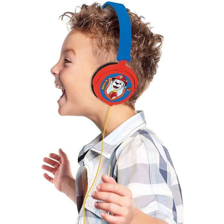 Cuffie PAT 'PATROUILLE Cuffie stereo cablate pieghevoli per bambini con limitazione del volume di ascolto - LEXIBOOK