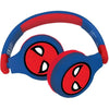 SPIDER-MAN Comode cuffie pieghevoli 2 in 1 bluetooth e cablate per bambini con limitazione del suono - LEXIBOOK