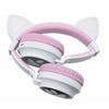 Auricolare 2 in 1 con orecchie di gatto per ascoltare la tua musica wireless in Bluetooth 5.0