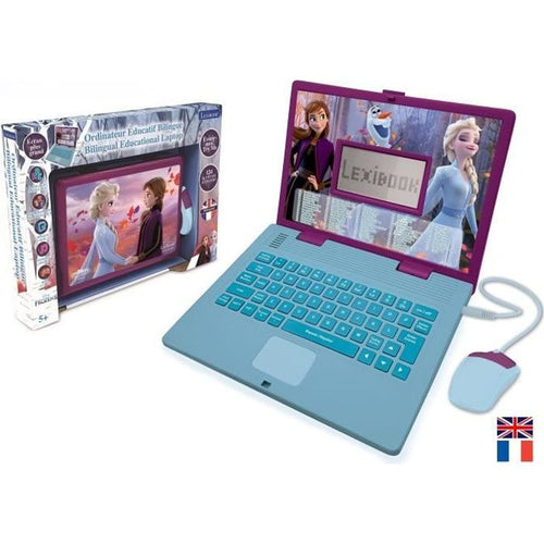THE SNOW QUEEN Computer educativo bilingue (FR / EN) bambino LEXIBOOK - 124 attività