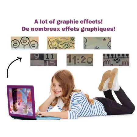 THE SNOW QUEEN Computer educativo bilingue (FR / EN) bambino LEXIBOOK - 124 attività