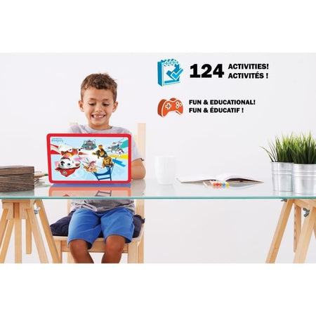 PAT 'PATROUILLE Computer educativo bilingue (FR / EN) bambino LEXIBOOK - 124 attività
