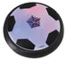 AeroFoot - Disco da calcio hovercraft in schiuma illuminata con 2 porte, 1 pallone e pompa, ricaricabile