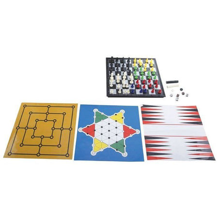 Gioco da tavolo magnetico - 8 giochi in 1 scatola