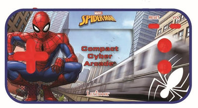 SPIDER-MAN Console di gioco portatile per bambini compatta Cyber Arcade LEXIBOOK - 150 giochi