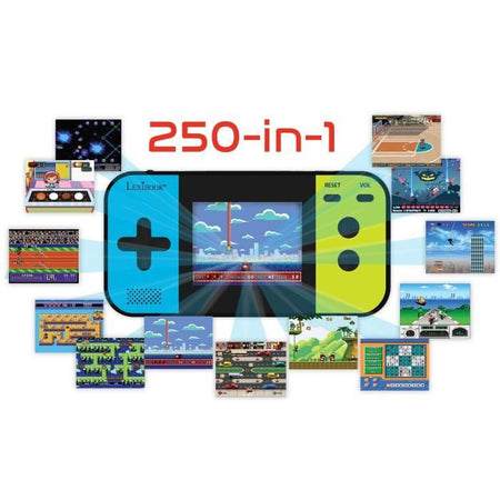 Console portatile LEXIBOOK Compact Cyber Arcade - schermo da 2,5 '' - 250 giochi