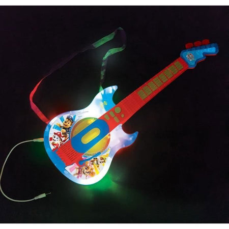 PAT PATROUILLE - Chitarra Elettronica Illuminata 59cm - Occhiali e Microfono