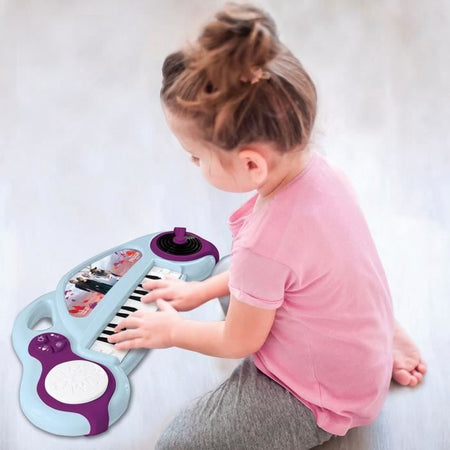 Pianoforte elettronico per bambini Frozen con effetti luminosi