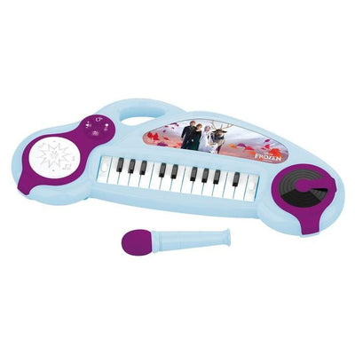 Pianoforte elettronico per bambini Frozen con effetti luminosi