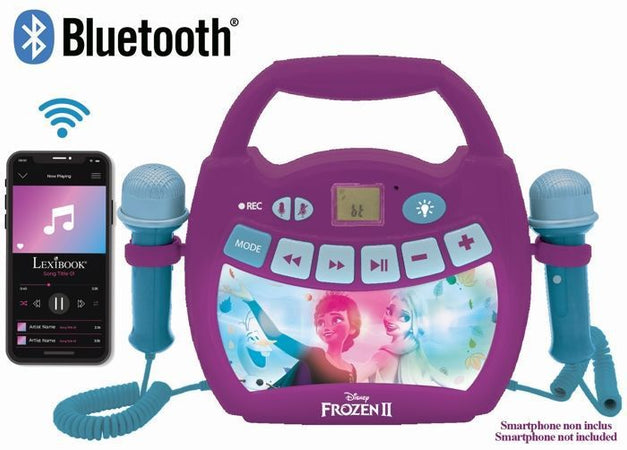 THE SNOW QUEEN - Altoparlante Bluetooth - Effetti di luce, microfoni e batteria ricaricabile