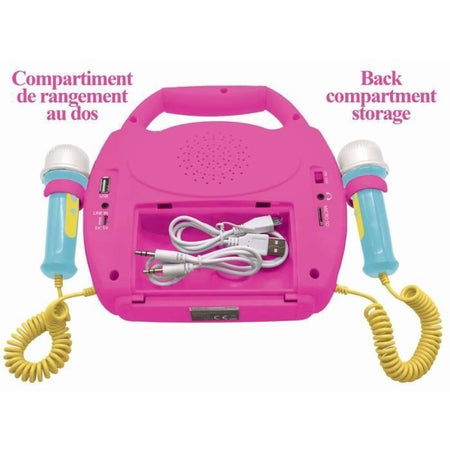 MINNIE MOUSE - Altoparlante Bluetooth - Effetti luce, microfoni e batteria ricaricabile