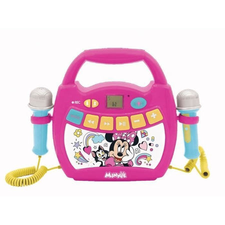 MINNIE MOUSE - Altoparlante Bluetooth - Effetti luce, microfoni e batteria ricaricabile