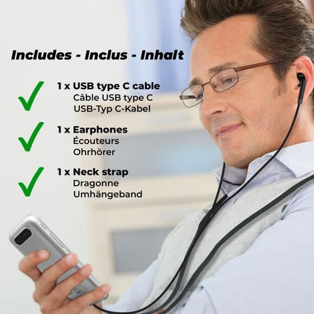 Traductor de voz instantáneo LEXIBOOK Interpretor 2 basado en inteligencia artificial - 137 idiomas con cámara