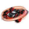 LEXIBOOK - CROSSLANDER SLIDE - Coche teledirigido todoterreno con rotación de 360 de doble cara y efecto de luz