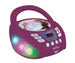 Lettore CD Bluetooth congelato con effetti di luce