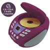 Lettore CD Bluetooth congelato con effetti di luce