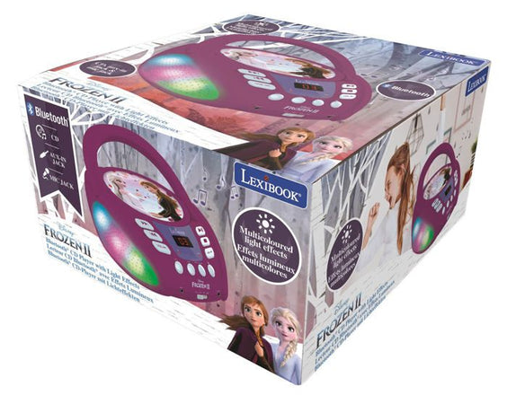 Lettore CD Bluetooth congelato con effetti di luce