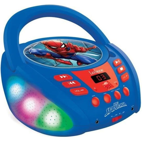 Lettore CD Bluetooth Spider-Man con effetti di luce