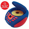 Lettore CD Bluetooth Spider-Man con effetti di luce