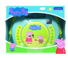 LEXIBOOK - PEPPA PIG - Lettore CD per karaoke per bambini con 2 microfoni