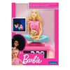 Sveglia digitale con brillante luce notturna, Barbie 3D ed effetti sonori