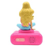 Sveglia digitale con brillante luce notturna, Barbie 3D ed effetti sonori