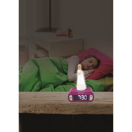 LEXIBOOK - The Snow Queen II - Radiosveglia con sveglia notturna