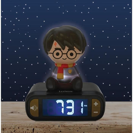 HARRY POTTER - Sveglia digitale - Luce notturna 3D ed effetti sonori