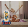 LEXIBOOK - Sveglia per bambini con luce notturna La Pat 'Patrouille