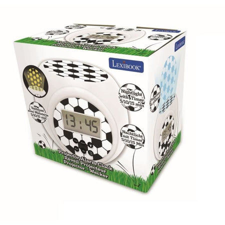 Proiettore sveglia Funzione timer edizione calcio LEXIBOOK