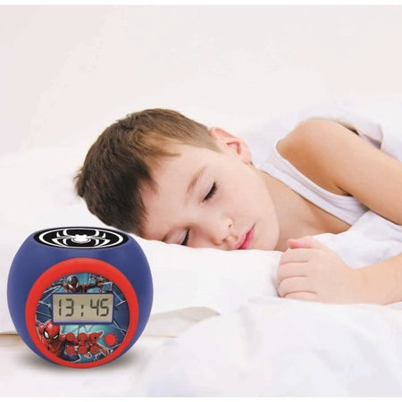 SPIDER-MAN Sveglia con funzione timer proiettore LEXIBOOK