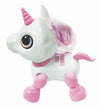 Power Unicorn Mini - Robot unicorno con effetti luminosi e sonori, controllo con clic manuale, ripetizione