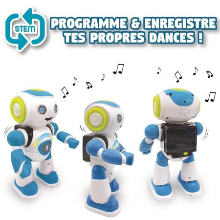 LEXIBOOK - POWERMAN Junior - Robot educativo interattivo - Età 3+