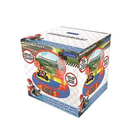 Sveglia con proiettore MARIO KART con suoni di videogiochi Nintendo