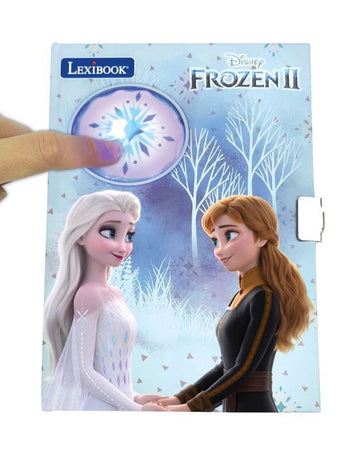 LA REGINA DELLA NEVE - Diario elettronico - Effetti luce e accessori (adesivi, matita, pennarelli)