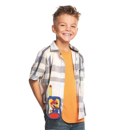 SUPER MARIO Walkie-talkie per bambini 120 metri di portata - LEXIBOOK