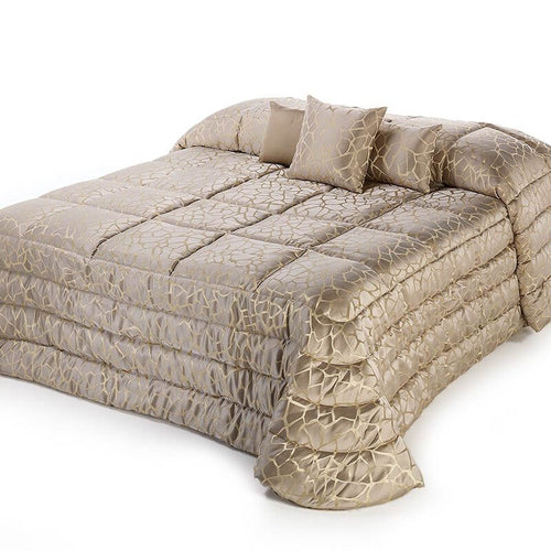 Trapunta Biancheria Kenia Matrimoniale Jacquard