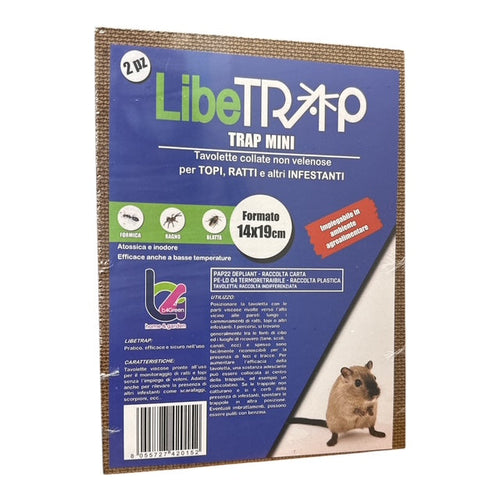 Libetrap Trap Mini Tavolette Viscose Pronte All'Uso cf.2 pz. b4Green
