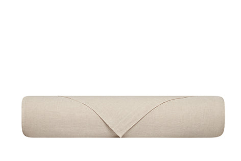 Parure letto in Puro Lino Stonewashed Bollito