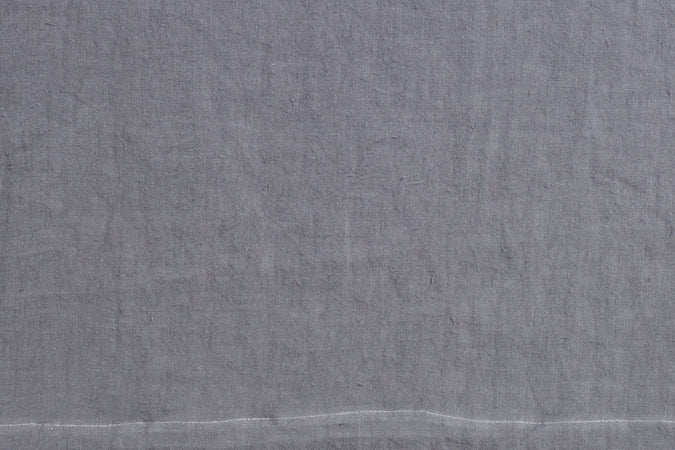 Tovaglia da tavola in 100% puro lino lavato delavè stone washed morbido resistente elegante made in italy  ANTRACITE