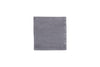 Set di 6 tovaglioli da tavola 45 X 45 CM in 100% puro lino lavato delavè stone washed morbido resistente elegante made in italy ANTRACITE