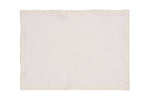 Set di 2 tovagliette americane coppia tovagliette 35 X 50 CM in 100% puro lino lavato delavè stone washed morbido resistente elegante made in italy AVORIO - Vanita di raso